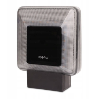 FAAC Lampa ostrzegawcza XLED 12/24/230V z anteną kogut światło LED